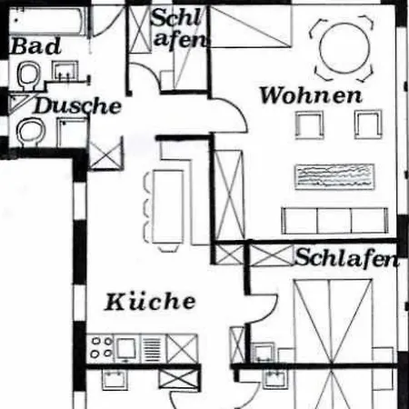 Sonnenhuegel Appartement-fewo 8-bettwohnung Nr- 1 By Interhome Saas-Fee